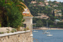 Overlooking the harbor