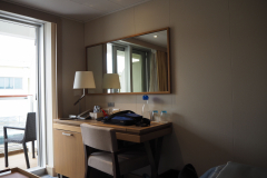 The blogging desk in our stateroom