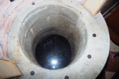 View down the well