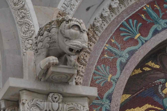 Guardian of the cathedral entrance