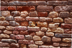 Brick wall in Cannaregio